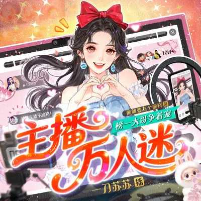 《主播萬人迷，榜一大哥爭著寵》有聲書小說